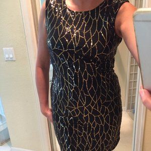 Black/Gold Dress - image 1